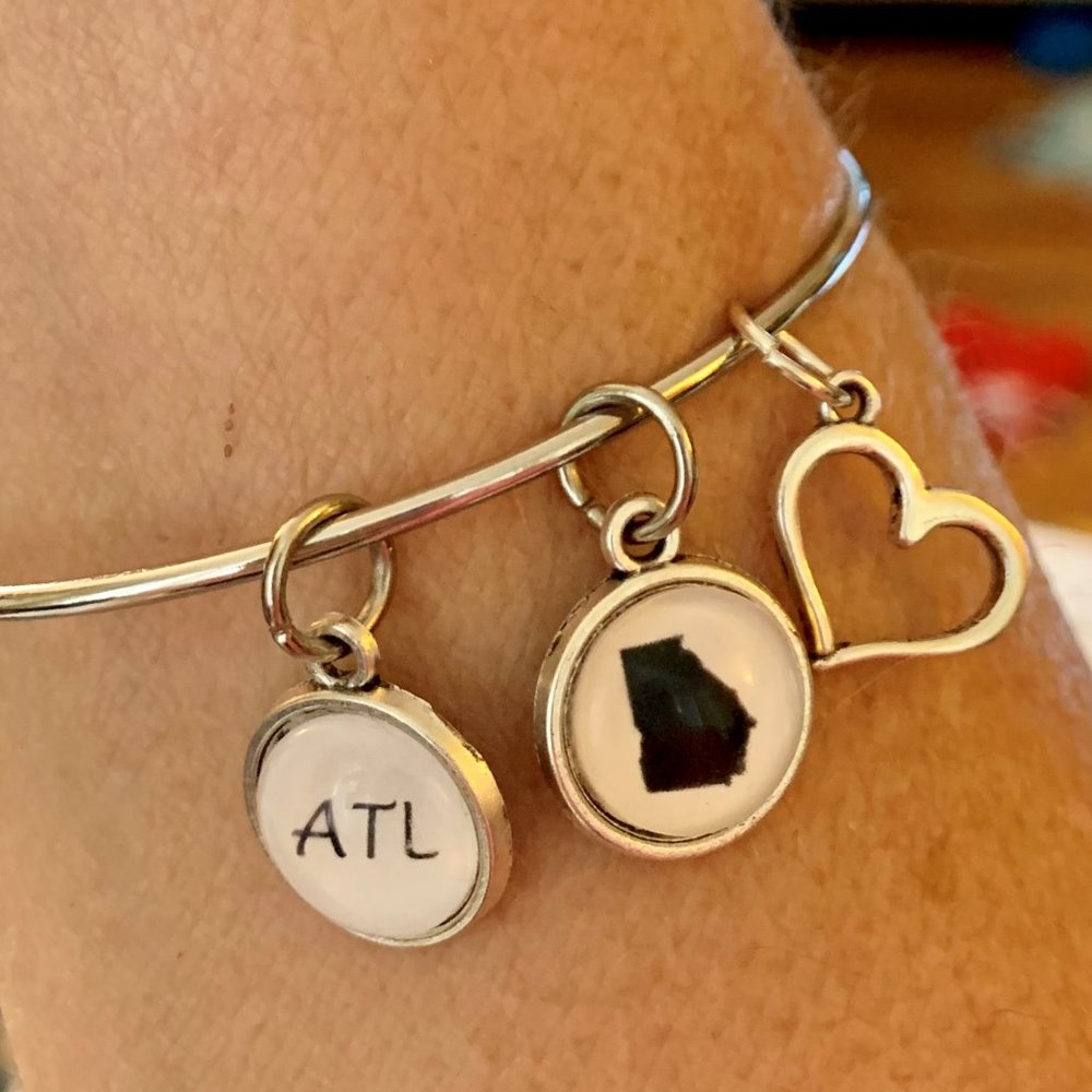 Atlanta Georgia Charm Bracelet